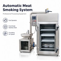 Mini fumoir électronique commercial portable pour viande, poisson, poulet, saucisses – Machine à fumer