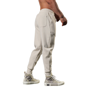 Pantalones de chándal deportivos informales para Hombre, Pantalones de chándal de algodón ajustados, Pantalones Cargo sólidos para Hombre, Pantalones largos de senderismo - Product Image 3