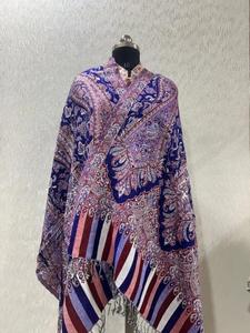 Écharpe en viscose kashmir pour femme, tendance et élégante, douce et légère, idéale pour la superposition avec des robes de soirée et des tenues de mariage - Product Image 2