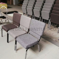 Disesuaikan murah interlock besi kursi Gereja bingkai logam kursi balok untuk dijual Abreast grosir kursi teater