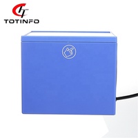 TOTINFO Scanner de tickets QR de bureau bleu, interface USB/RS232, garantie de 2 ans, terminaux en libre-service, capteur CMOS DCS10 - En stock