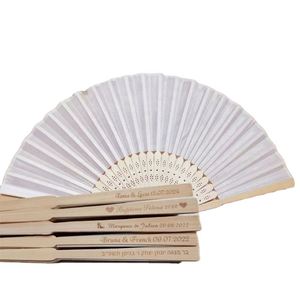 Custom Folk Art Painted Sublimation Folding Bamboo Wedding <b>Hand</b> <b>Fan</b> for Bride - Product Image 2