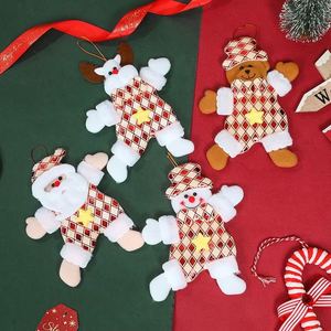 B2B <b>Christmas</b> Door Hanging Set-Santa Snowman Handmade Felt Oval Ornament High Quality Custom Design (MOQ 50) - Product Image 2