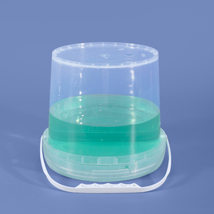 1 gallon NEW Nhựa Xô tròn cho xây dựng in sơn gói <span class=keywords><strong>container</strong></span> - Product Image 4