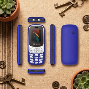 Teléfono Móvil Básico Económico, Delgado y Pequeño, Personalizado, Resistente, con Pantalla de 1.77 Pulgadas - Product Image 1