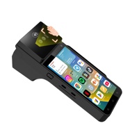 Terminal de paiement biométrique HD 5,5 pouces avec lecteur d'empreintes digitales, Android 15, processeur 8 cœurs, batterie 3600 mAh, lecteur NFC, 4 Go de RAM, 32 Go de stockage