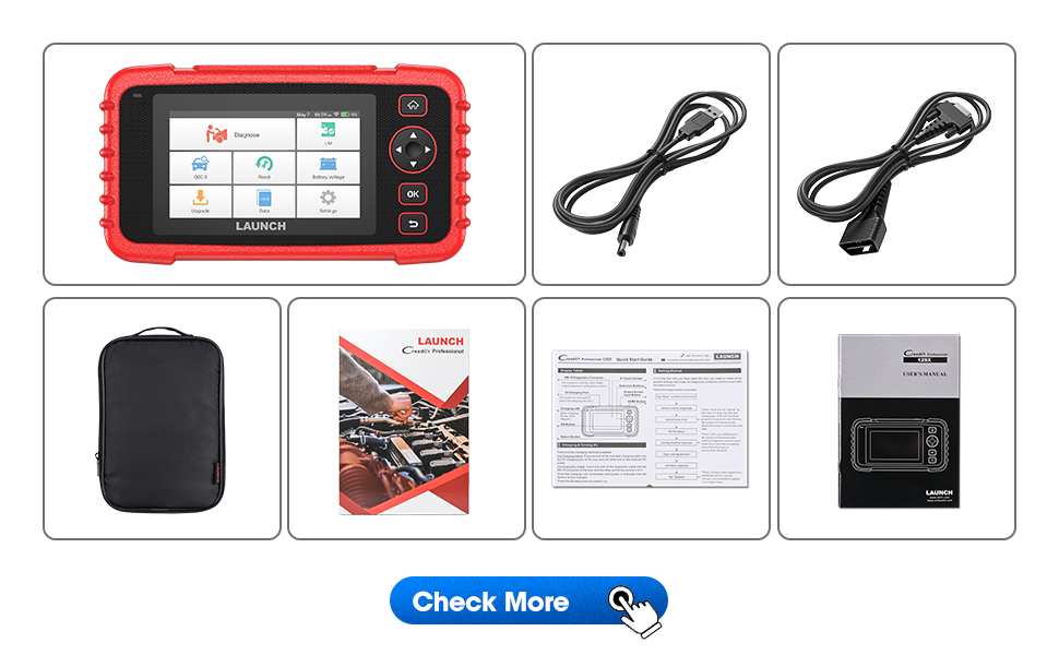 Launch Creader CRP129X 2.0 - Professional Diagnostic Tool