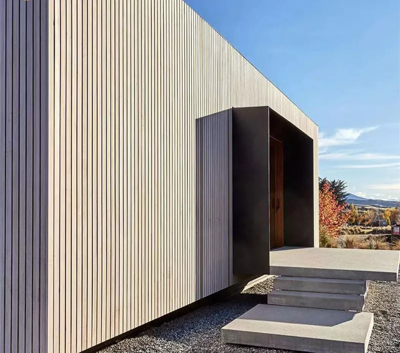 HDPE Exterior WPC Wall Panel Waterproof WPC Wall Cladding 219x26mm