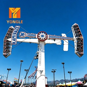 Manèges de parc d'attractions à sensations fortes : Swing Hammer, <span class=keywords><strong>Twin</strong></span> <span class=keywords><strong>Twister</strong></span>, la manège Typhoon Kamikaze à vendre - Product Image 4