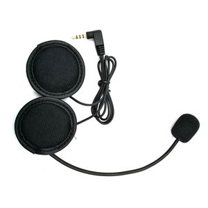Accesorios para Auriculares Bluetooth para Motocicleta, Micrófono para Auriculares para <span class=keywords><strong>Intercomunicador</strong></span> de Casco de Motocicleta <span class=keywords><strong>V4</strong></span>/V6 (Conector de 3.5 mm) - Product Image 1