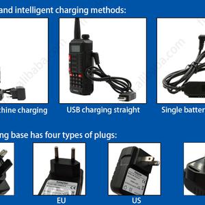 Radio Portátil Baofeng Uv10r Plus, Walkie Talkie de Largo Alcance para Radioaficionados, Teléfono PTT, Radio Ham de Dos Manos, 2800 mAh, Fujian - Product Image 6