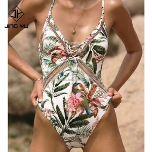 2024 New Fashion High Quality One Piece Swimsuit <b>Skirt</b> Print Swimsuits Padded Swimwear Women Slimming Bathing Suit Beach Wear - Product Image 1