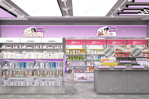 Diseño Interior de Tienda de Cosméticos BSD2601, Exhibición de Perfumes de Lujo para Boutique de Marca, Muebles para Tienda de Cosméticos - Product Image 5
