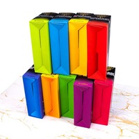 Boîtes en papier Muhe M imprimées sur mesure, emballage tout-en-un pour cartouches 1ml, 1g, 2g, boîte d'emballage pour stylo jetable 2ml, prix de gros