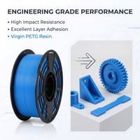 Filament PETG Premium 1,75 mm Ultra Lisse Bobine Plastique pour Imprimante 3D Haute Résistance aux Chocs pour Impression FDM Pièces d'Ingénierie OEM