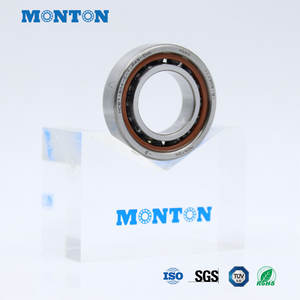 ตลับลูกปืนเม็ดกลมสัมผัสเชิงมุมความเร็วสูง MONTON รุ่น B71914-C-T-P4S B71914-E-T-P4S ลูกปืนเซรามิก ตลับลูกปืนความเร็วสูง - Product Image 1
