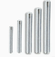 Custom stainless steel double-ended threaded studs/rods (fully threaded or threaded at both ends) for extended connections.