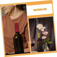 Tapas Termoencogibles de PVC para Botellas de Vino, Tapas Cilíndricas para Botellas con Tecnología de Termoencogimiento