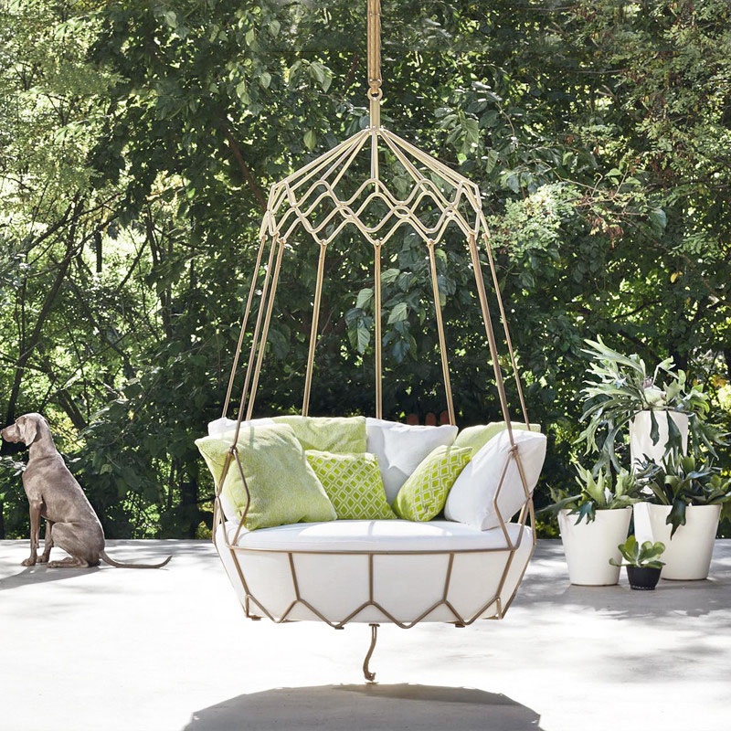 Rattan  furniture sofa sectional outdoor furniture rattan furniture set garden outdoor classic hammock