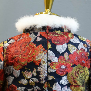 New Premium Girls Winter Woolen Western Long Korean Coniefox Pageant Girl <b>Dresses</b> From China Supplier - Product Image 3