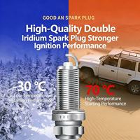Bougie d'allumage double iridium 1822A085 pour moteur Mitsubishi Lancer ASX Outlander
