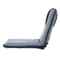 Chaise de jeu au sol à position réglable avec coussin de méditation intérieur/extérieur pour une utilisation à la plage