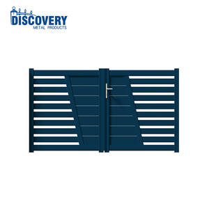 Gris <span class=keywords><strong>anthracite</strong></span> <span class=keywords><strong>portillon</strong></span> clôture de aluminium - Product Image 2
