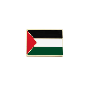 Wholesale Custom Palestine Pin Save Gaza Free Palestinians Brooch Scarf Bracelet Enamel Badge Country Flag Lapel Metal Crafts
