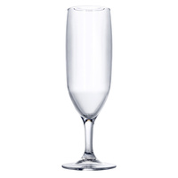 Verres à vin, à cocktail et à champagne en plastique PC transparent en stock pour hôtels et bars