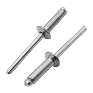 Rivets aveugles en acier inoxydable à tête ronde ouverte - Product Image 1