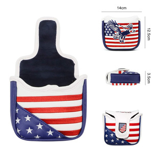 OEM Mallet <span class=keywords><strong>Putter</strong></span> Couverture Imperméable Eagle Square <span class=keywords><strong>Putter</strong></span> Cap pour Golf Clubs USA - Product Image 4