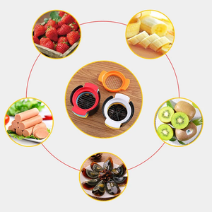 Cortador al por mayor 3 en 1 para huevos cocidos, cortador de frutas, embutidos, moldeador de bento en forma de flor, adorno de frutas, accesorios de cocina - Product Image 3