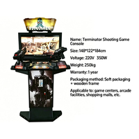 Jeu de tir Terminator à monnayeur - Machine d'arcade à deux joueurs en acrylique personnalisable