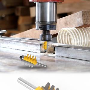 custom Multi-tooth splicing board Woodworking multi-tooth splicing <strong>chisel</strong> <strong>mortise</strong> router <strong>bit</strong> milling mill cutter end mills - Product Image 5