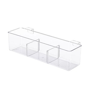 Clear Multipurpose Plastic Storage Box Bin For Home Storage Organization