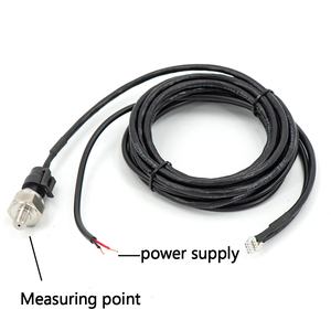 Mỹ Cổ Phổ 52Mm DC 12/24V Ánh Sáng Màu Đỏ LED Hiển Thị Siêu Mỏng Vòng Đo Áp Suất Dầu Với 1/8npt Cảm Biến - Product Image 2