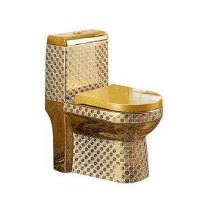 Toilettes portables australiennes haut <span class=keywords><strong>de</strong></span> gamme, carrées, sans couvercle, avec pulvérisation chauffante, évacuation en P-trap ou S-trap, pour hôtels - Product Image 5