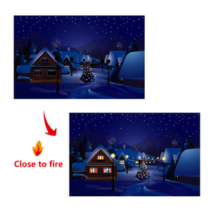 Sensible Intéressant Changeant Papier De Voeux Articles De Fête Faveurs Pour <span class=keywords><strong>Carte</strong></span> De Noël Changement De Couleur Cartes Thermiques Colorées - Product Image 6