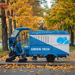 Mini Hippo M220 pour l'extérieur, pour la collecte des feuilles d'automne, nettoyage des parcs, camion de ramassage des feuilles à monter, balayeuse <span class=keywords><strong>électrique</strong></span> pour routes, <span class=keywords><strong>collecteur</strong></span> de feuilles - Product Image 1