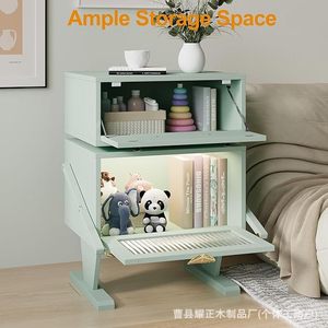 Robot-themed side <b>cabinet</b>, storage <b>cabinet</b>, cute bedside table, creative <b>small</b> <b>cabinet</b> for living room, rotating, simple - Product Image 4