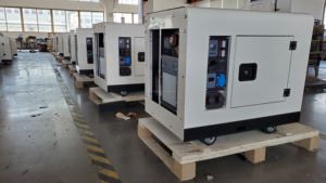EPA compliant 48V Viễn Thông DC Máy phát điện cách âm Máy phát điện diesel - Product Image 5