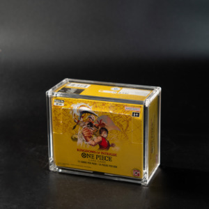 On Sale One Piece Booster Box English Customizable Acrylic Case |  Alibaba.com