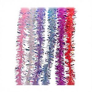 Tatil Düzenlemesi Yün Üstler Renk Şerit Çiçek Doğum Günü Dekorasyonu Festival Mezuniyet Partisi Etkinliği Rafferents Noel - Product Image 1