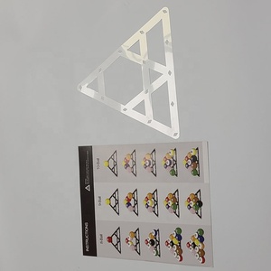 Xmlivet al por mayor billar Magic Ball Rack hoja forma de triángulo para 8 bolas/9 bolas/10 bolas billar tacos accesorios de billar - Product Image 6