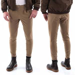 B36 맞춤 자수 남성 승마복 바지 미끄럼 방지 하이웨이스트 밴드 스판덱스 나일론 승마 의류 브리치스 - Product Image 2