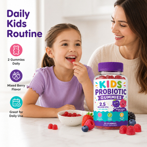 Bonbons Gommeux Multivitaminés Végétaliens pour Adultes, Marque Blanche en Gros, 2,5 Milliards de UFC, Supplément Essentiel de Minéraux, Antioxydant, Immunité - Product Image 3