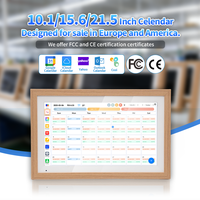 Calendario Digital Inteligente con Pantalla Táctil de 15.6 Pulgadas, Sincronización Wi-Fi, Horario Familiar, Tabla de Tareas, Exhibición de Fotos, Suministro Directo de Fábrica