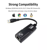 Adaptador Mindpure USB-C a RJ45 Gigabit Ethernet de 1000Mbps, Tarjeta de Red LAN Tipo-C para MacBook, Laptop, PC, Windows, MacOS, Plug & Play