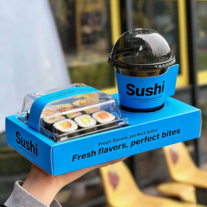 Scatola per Pizza Personalizzata in Cartone Ondulato Riciclabile con Laminazione Lucida/Opaca, Rivestimento UV, Goffratura, Imballaggio Pieghevole per Alimenti - Product Image 2