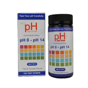 Medical pH Test Strips for Urine and Saliva 100 Strips ph universal indicator paper